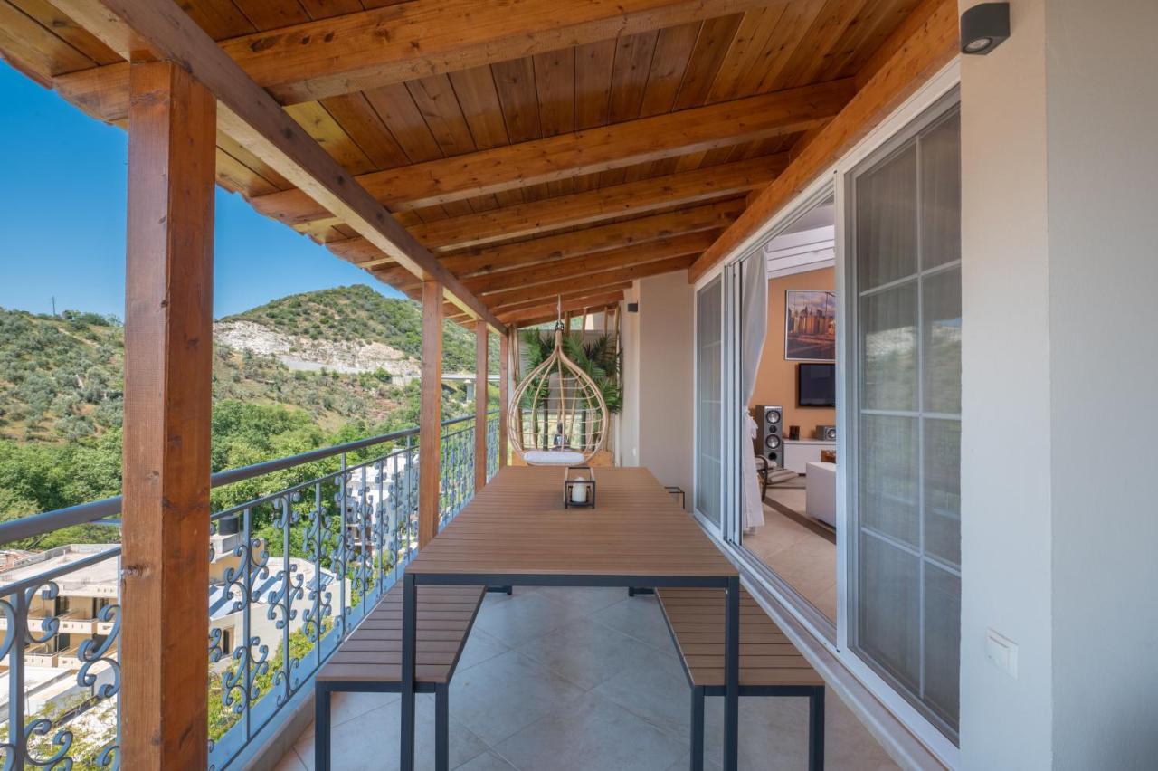 Villa Panoramic View!Penthouse 120Qm Of Sea & Mountain Loutra Edipsou  Exterior foto