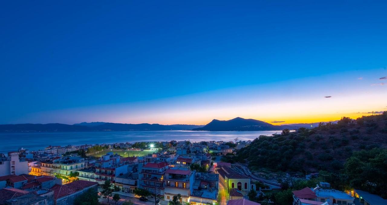 Villa Panoramic View!Penthouse 120Qm Of Sea & Mountain Loutra Edipsou  Exterior foto